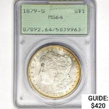 1879-S Morgan Silver Dollar PCGS MS64