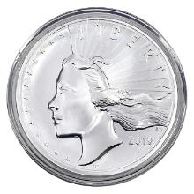 2019 American Liberty High Relief Silver Medal 2.5