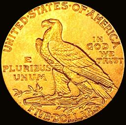 1911-D $5 Gold Half Eagle UNCIRCULATED