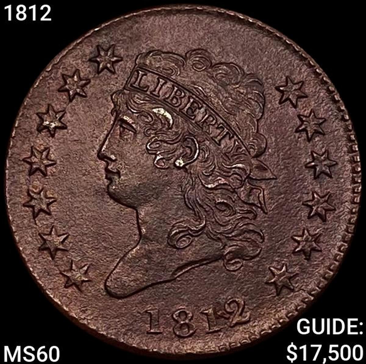 1812 Classic Head Cent UNCIRCULATED