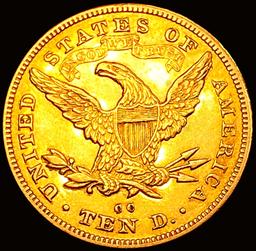 1880-CC $10 Gold Eagle UNCIRCULATED