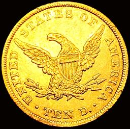 1839 $10 Gold Eagle UNCIRCULATED