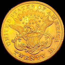 1876-CC $20 Gold Double Eagle UNCIRCULATED