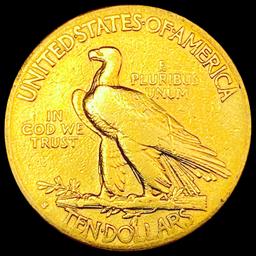 1908-S $10 Gold Eagle NEARLY UNCIRCULATED