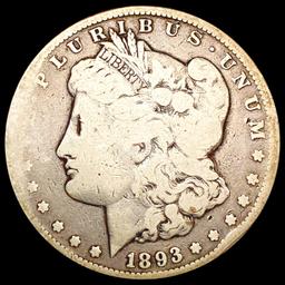 1893-CC Morgan Silver Dollar NICELY CIRCULATED