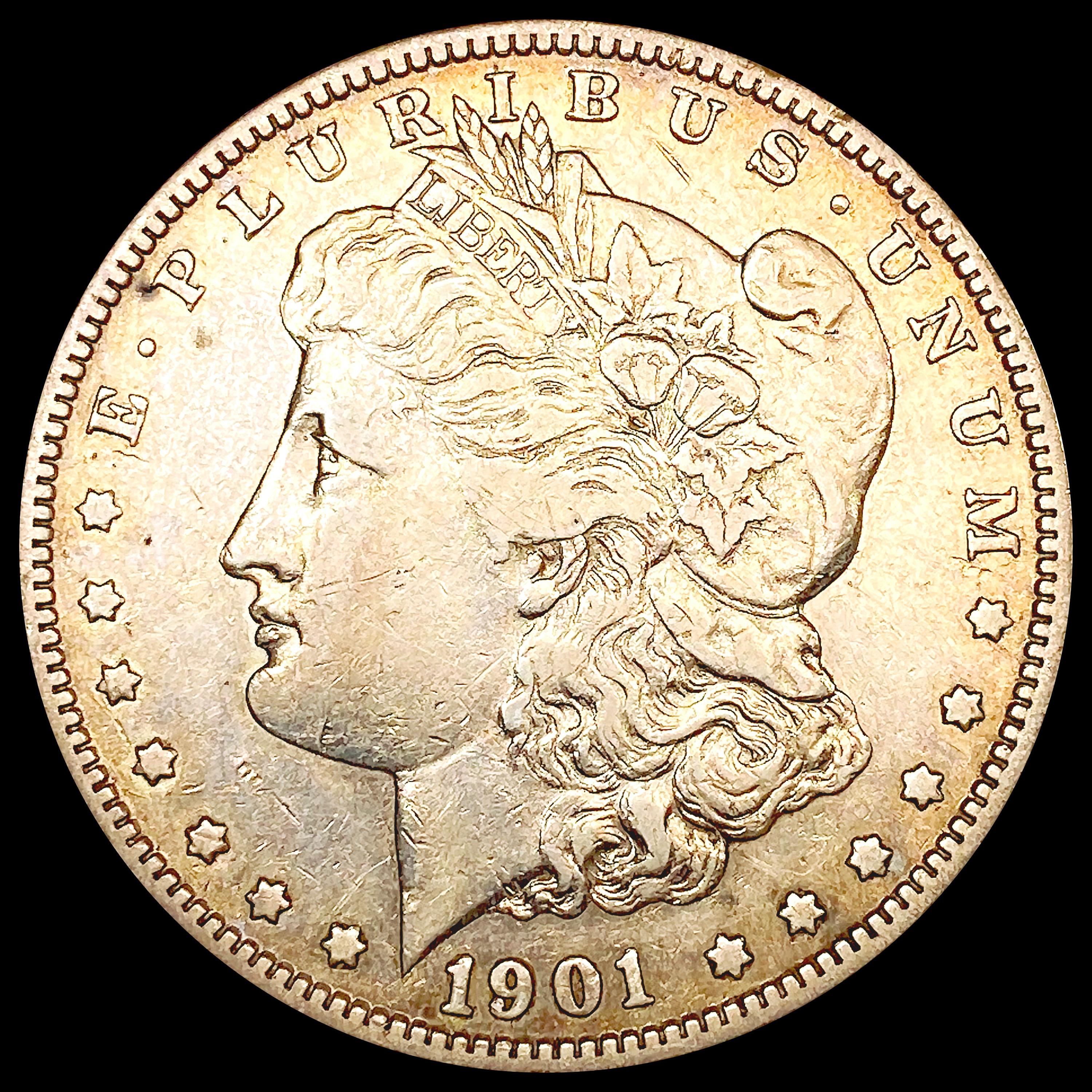 1901-S Morgan Silver Dollar LIGHTLY CIRCULATED