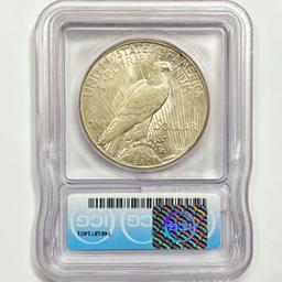 1926 Silver Peace Dollar ICG MS61