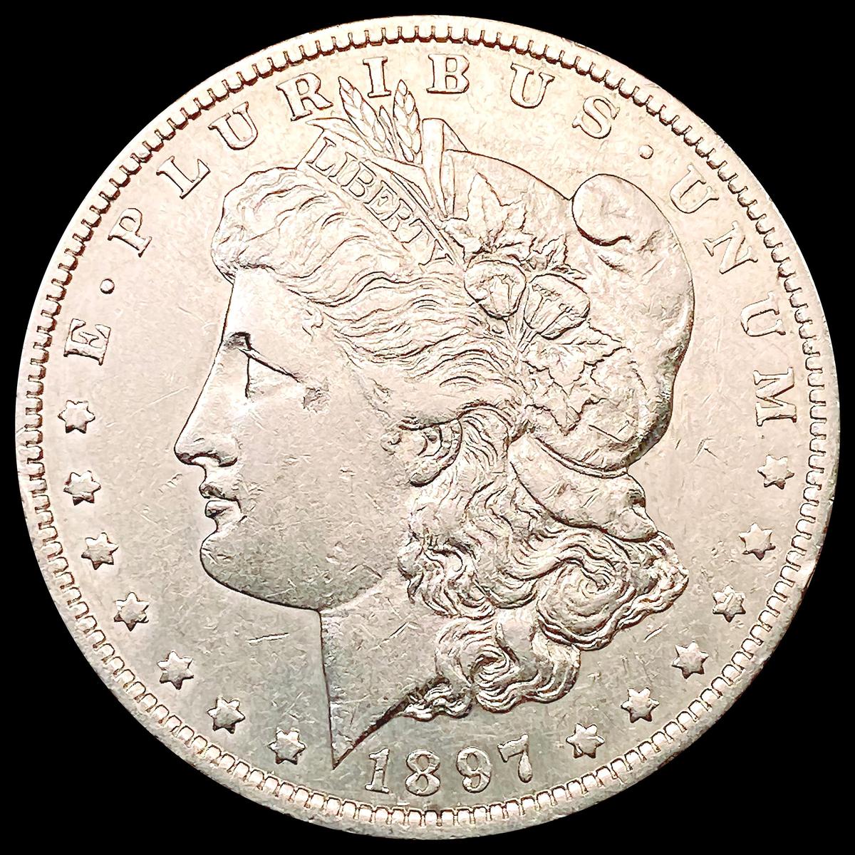 1897-O Morgan Silver Dollar CHOICE AU