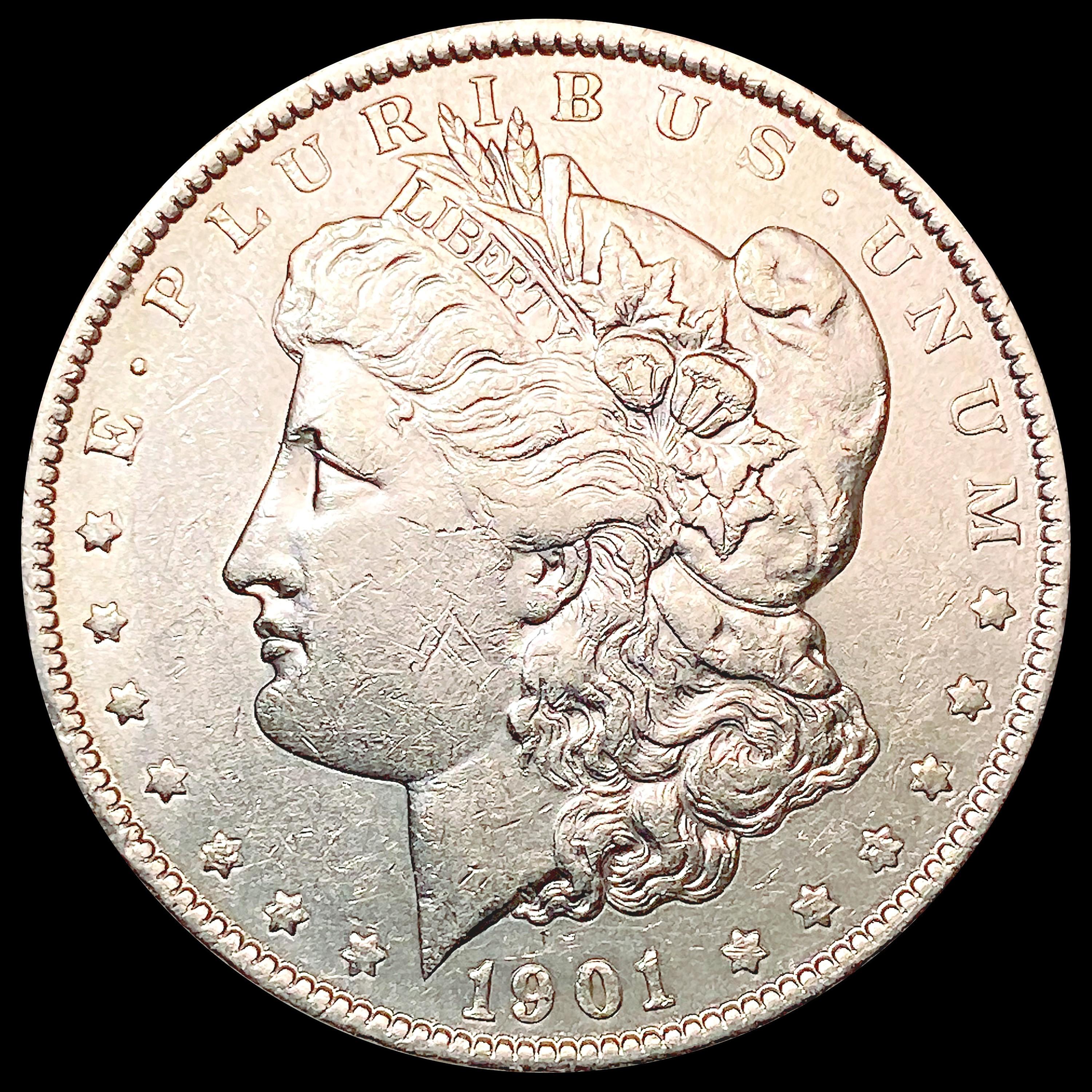 1901 Morgan Silver Dollar CHOICE AU