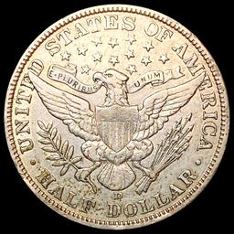 1908-D Barber Half Dollar CHOICE AU