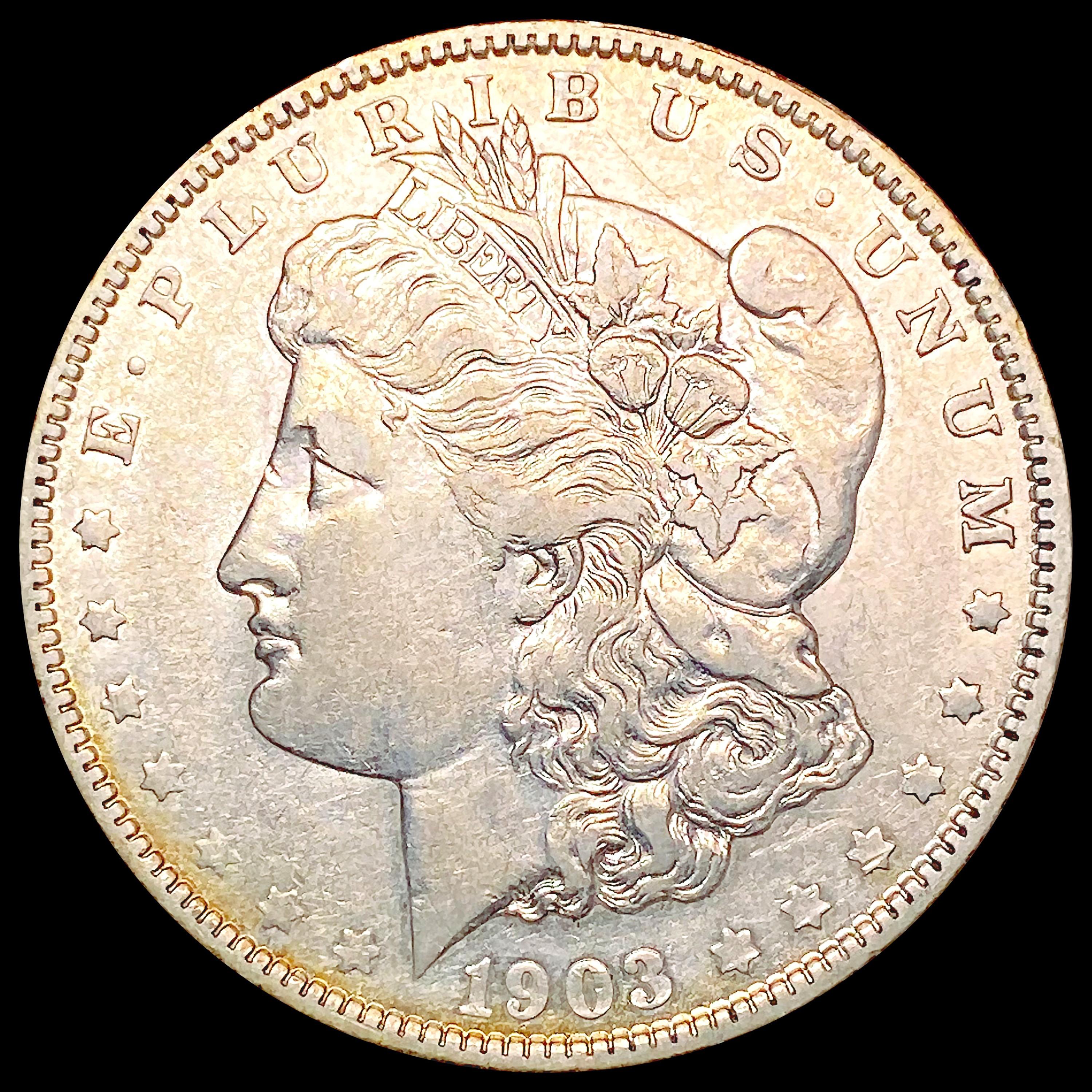 1903-O Morgan Silver Dollar NEARLY UNCIRCULATED