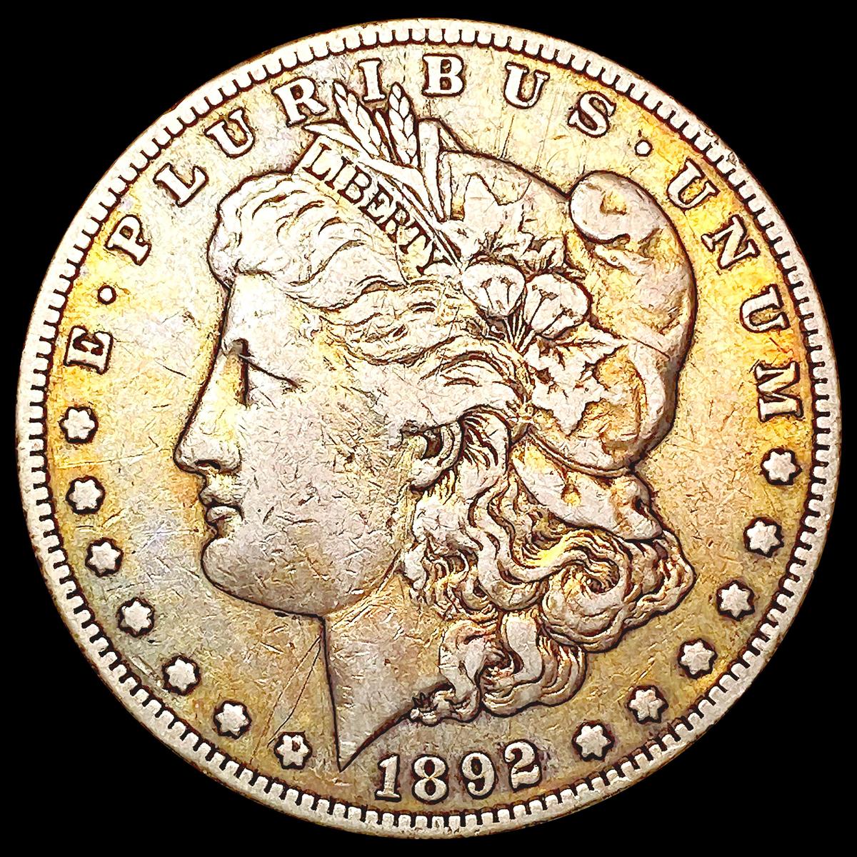 1892-S Morgan Silver Dollar LIGHTLY CIRCULATED