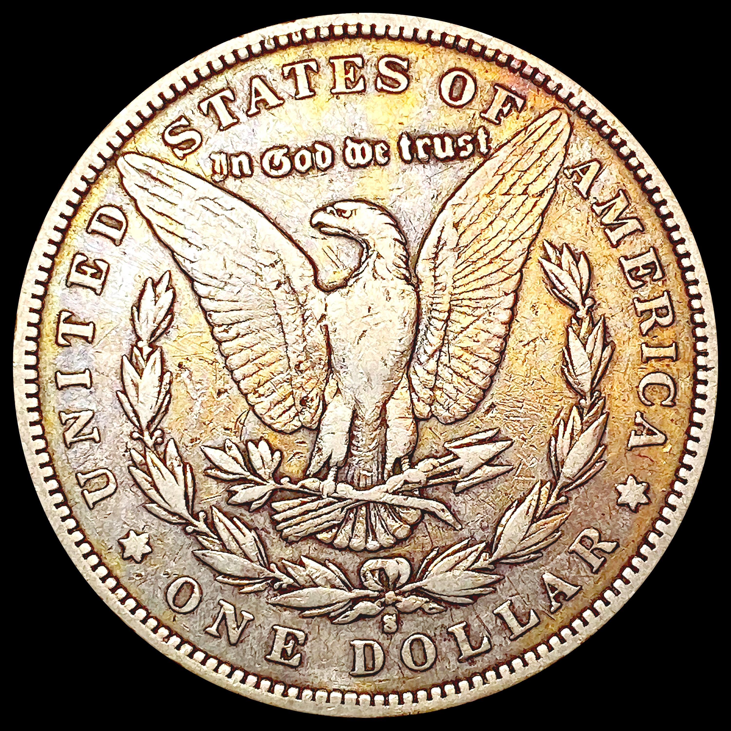 1892-S Morgan Silver Dollar LIGHTLY CIRCULATED