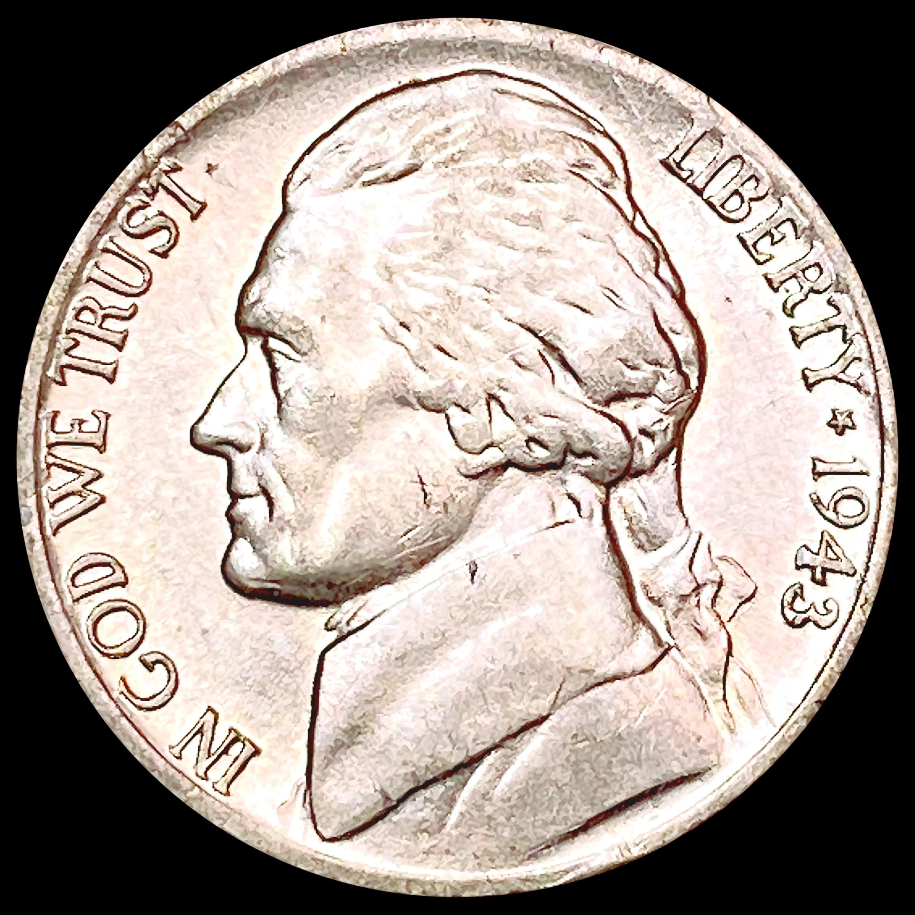 1943/2 Jefferson Nickel UNCIRCULATED