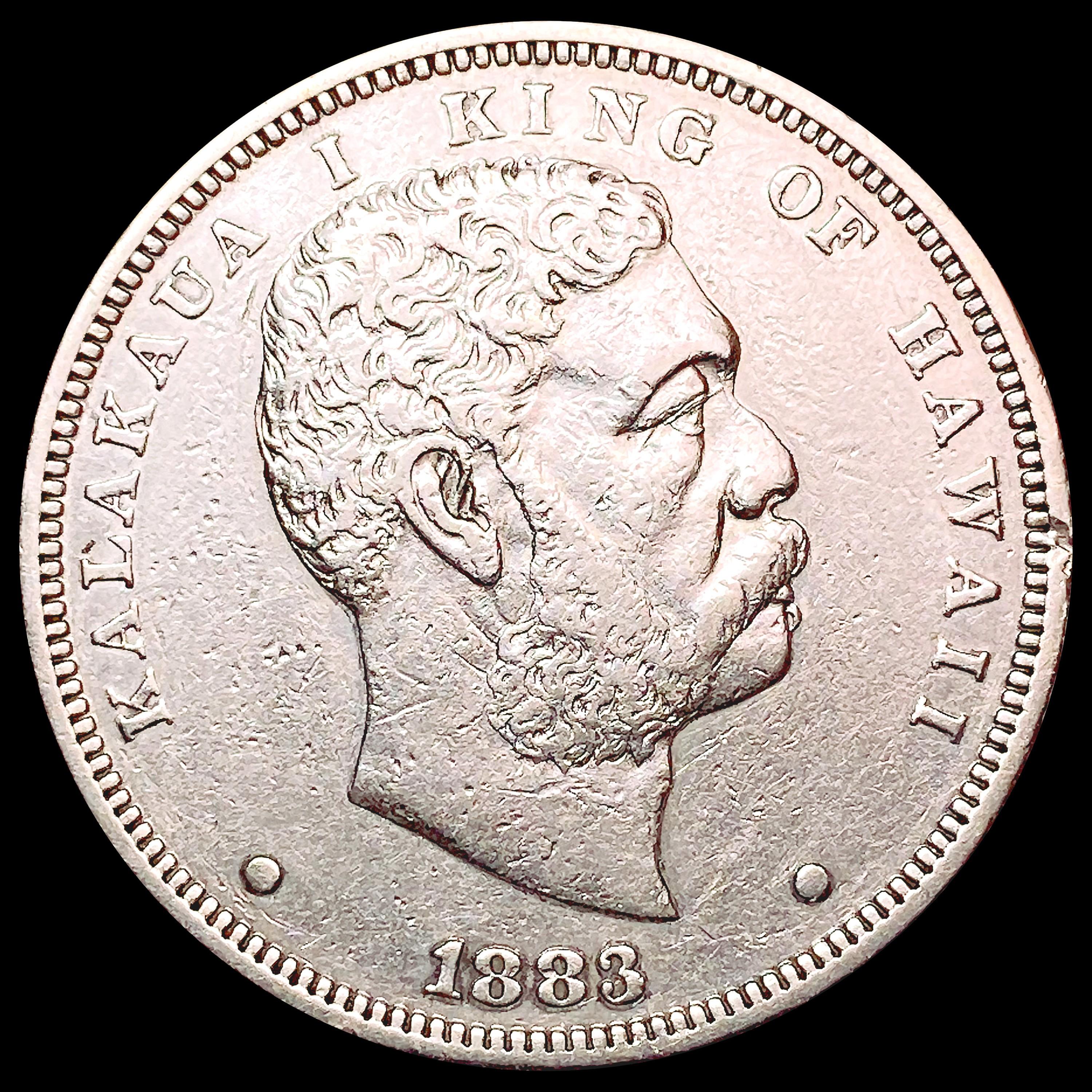 1883 Kingdom of Hawaii Dollar CLOSELY UNCIRCULATED