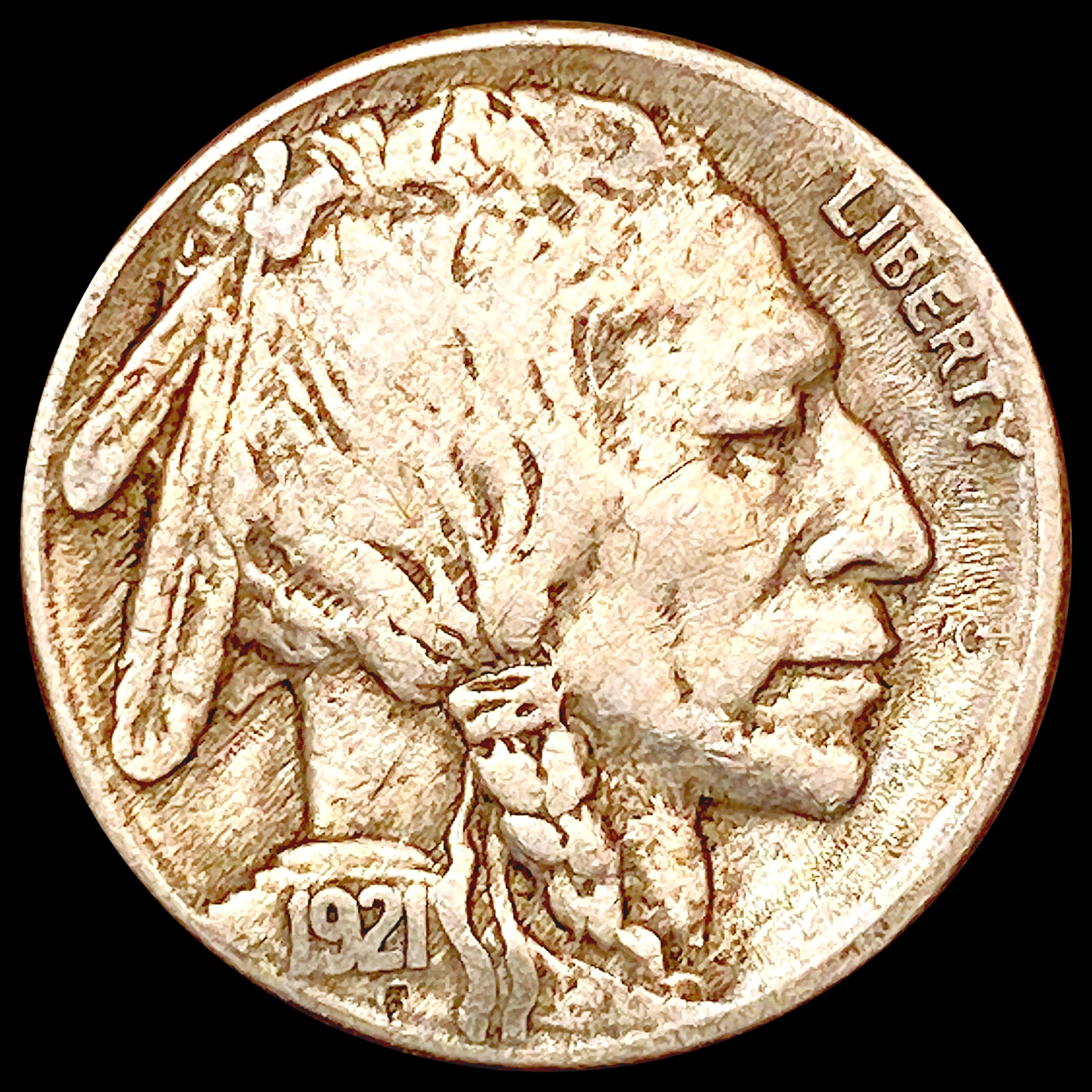 1921-S Buffalo Nickel CLOSELY UNCIRCULATED