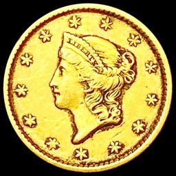 1852 Rare Gold Dollar NEARLY UNCIRCULATED