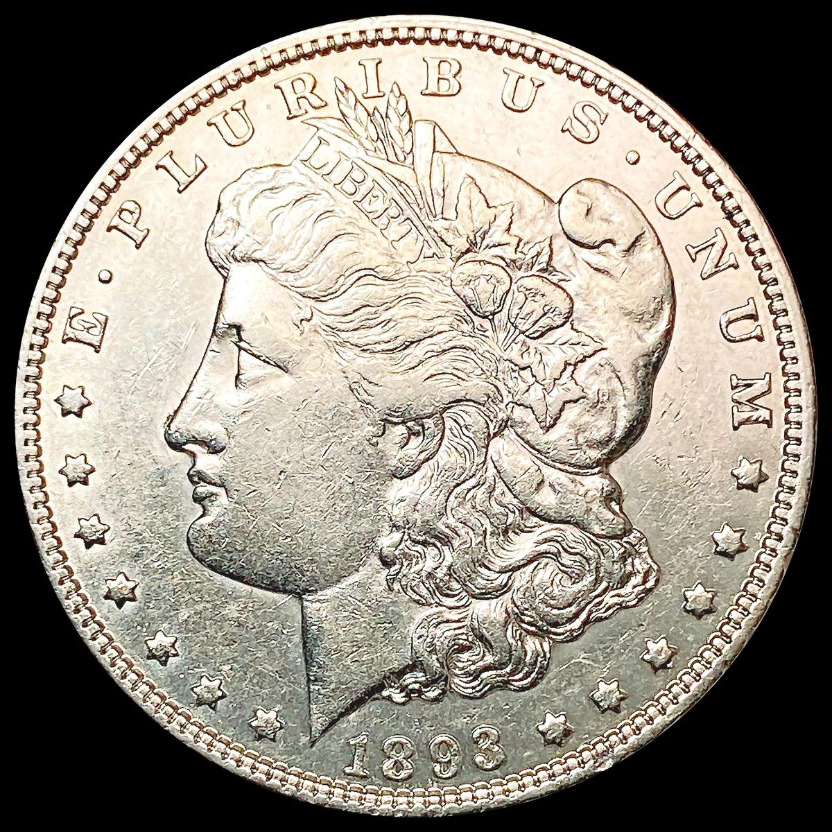 1893-O Morgan Silver Dollar CLOSELY UNCIRCULATED