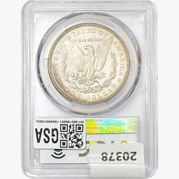 1883 Morgan Silver Dollar PCGS MS61 DMPL