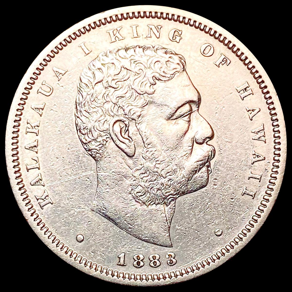 1883 Kingdom of Hawaii Half Dollar UNCIRCULATED