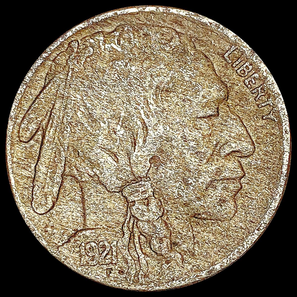 1921-S Buffalo Nickel NEARLY UNCIRCULATED