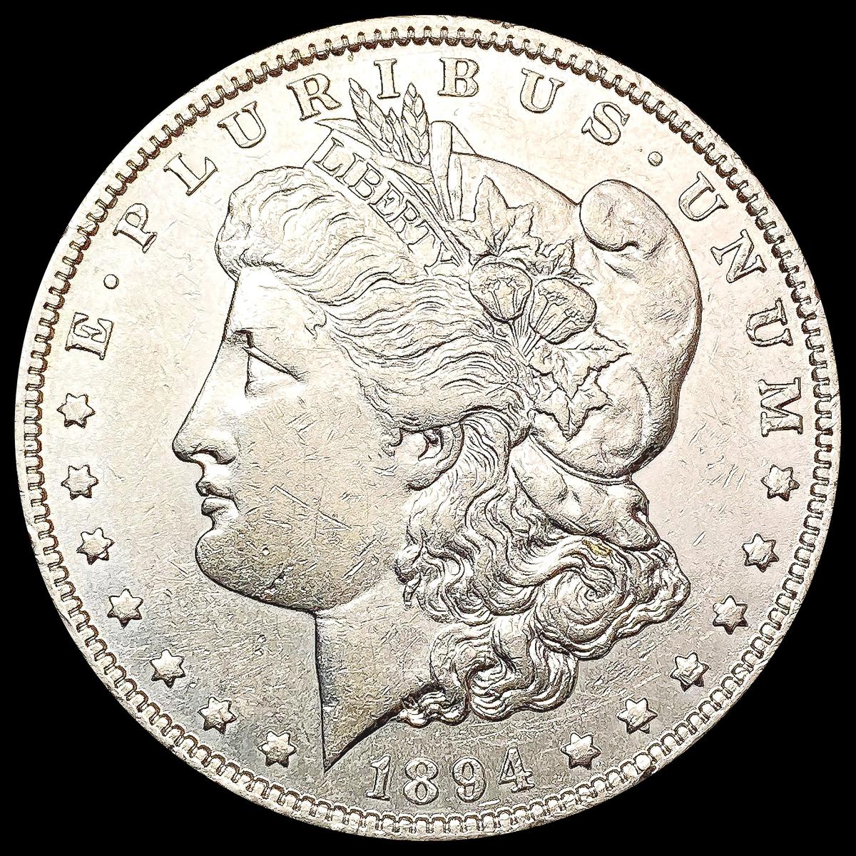 1894-O Morgan Silver Dollar CLOSELY UNCIRCULATED