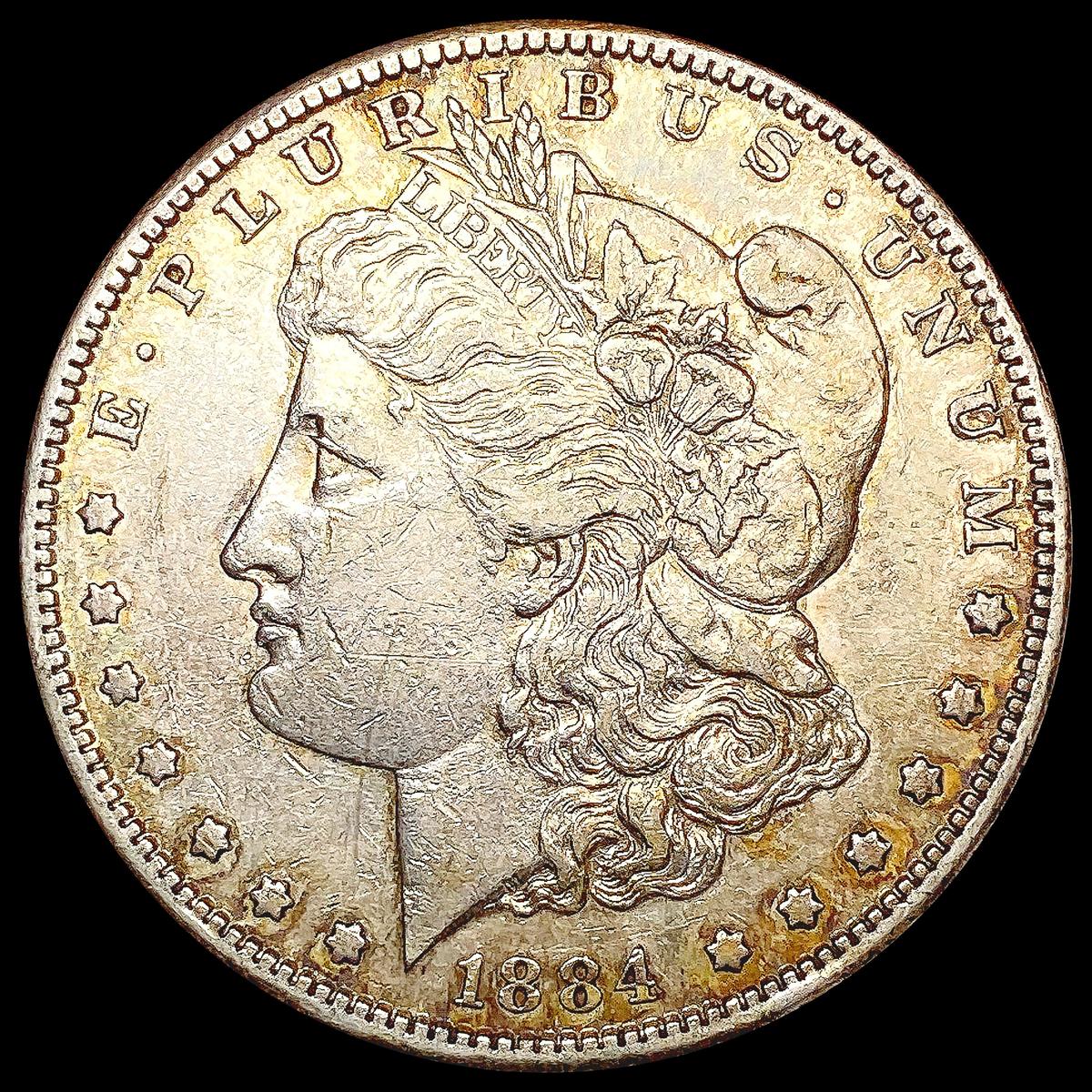 1884-S Morgan Silver Dollar CLOSELY UNCIRCULATED