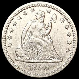 1856 Seated Liberty Quarter CLOSELY UNCIRCULATED