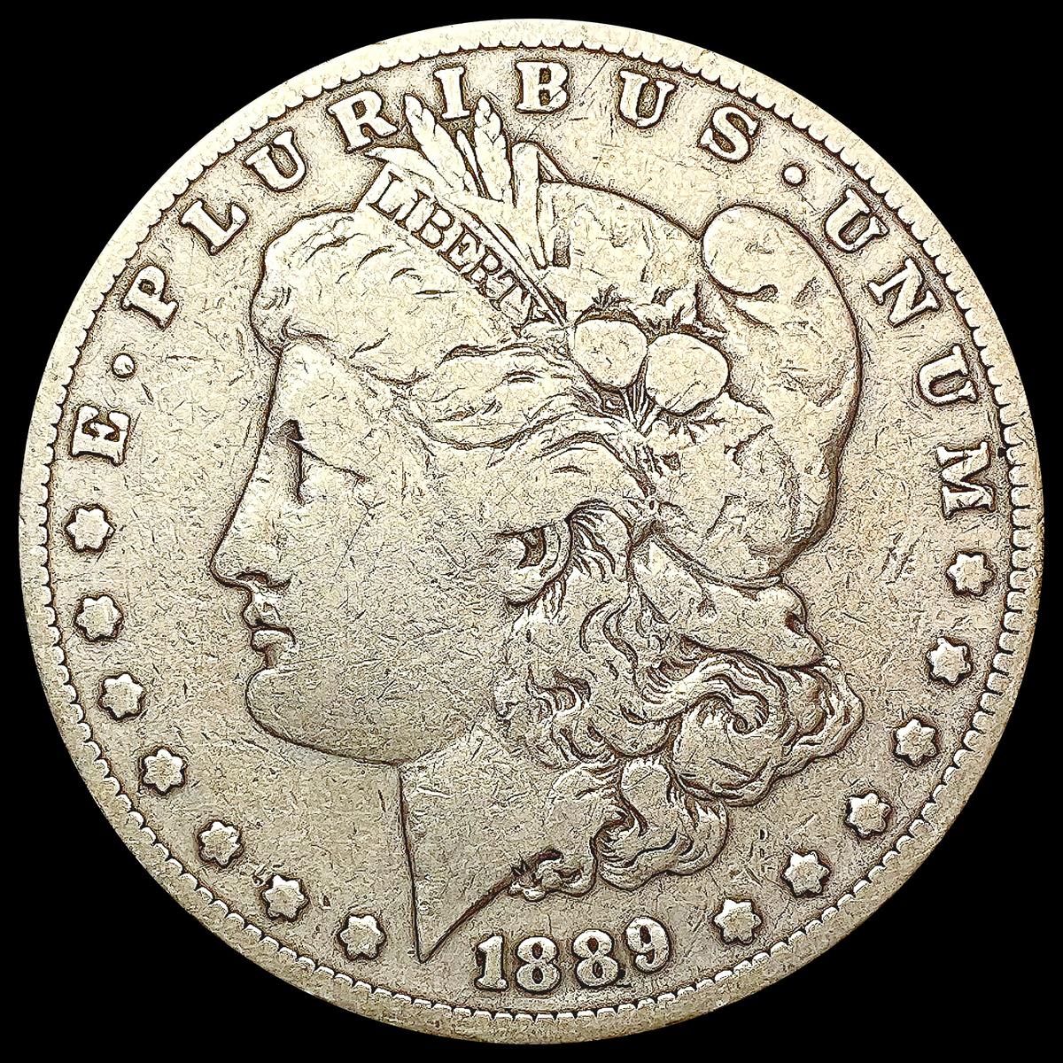 1889-CC Morgan Silver Dollar NICELY CIRCULATED