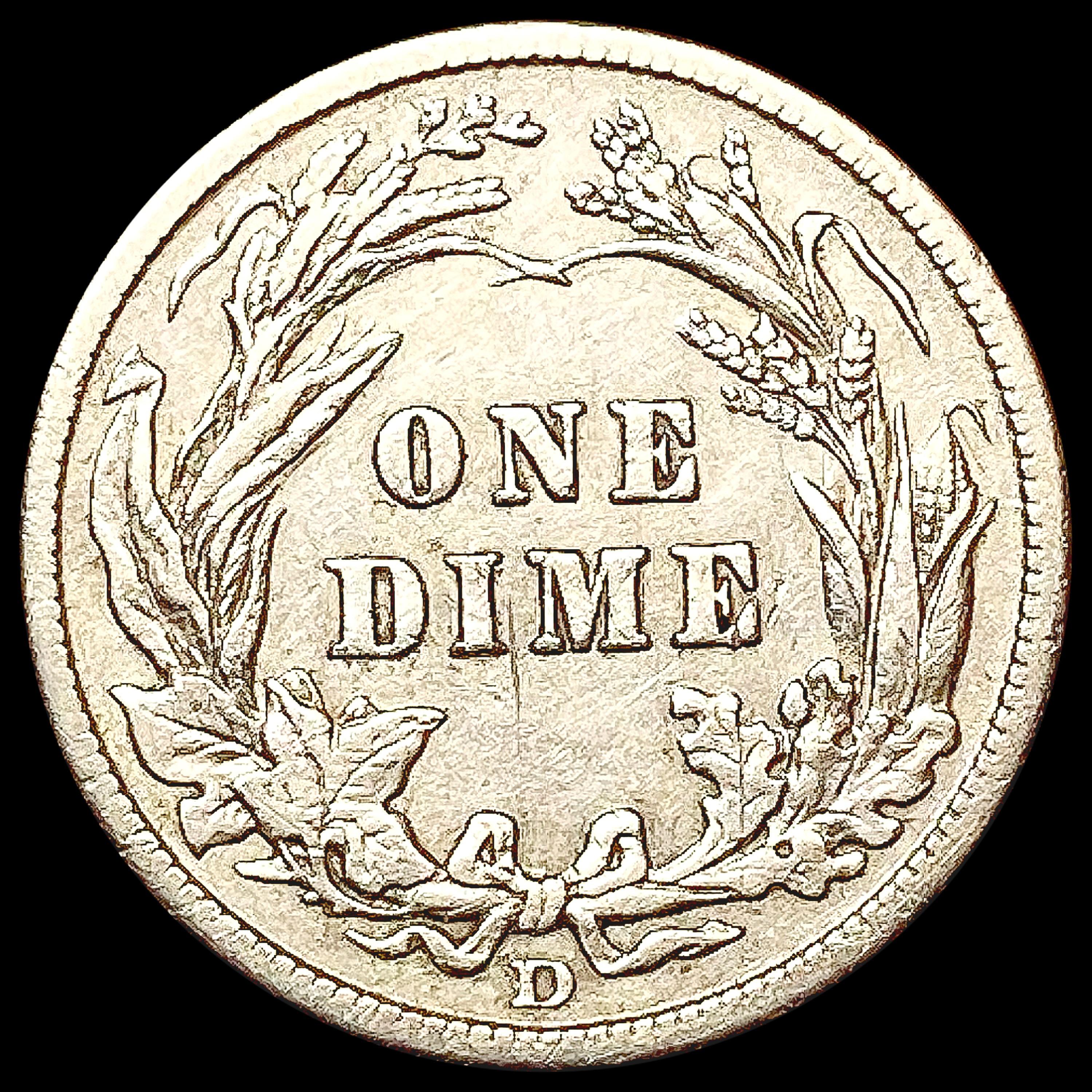 1912-D Barber Dime CLOSELY UNCIRCULATED