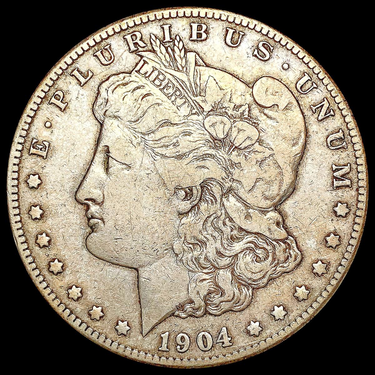 1904-S Morgan Silver Dollar LIGHTLY CIRCULATED