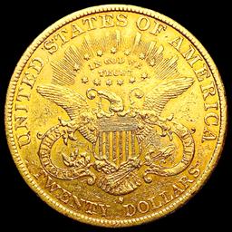 1899-S $20 Gold Double Eagle CLOSELY UNCIRCULATED