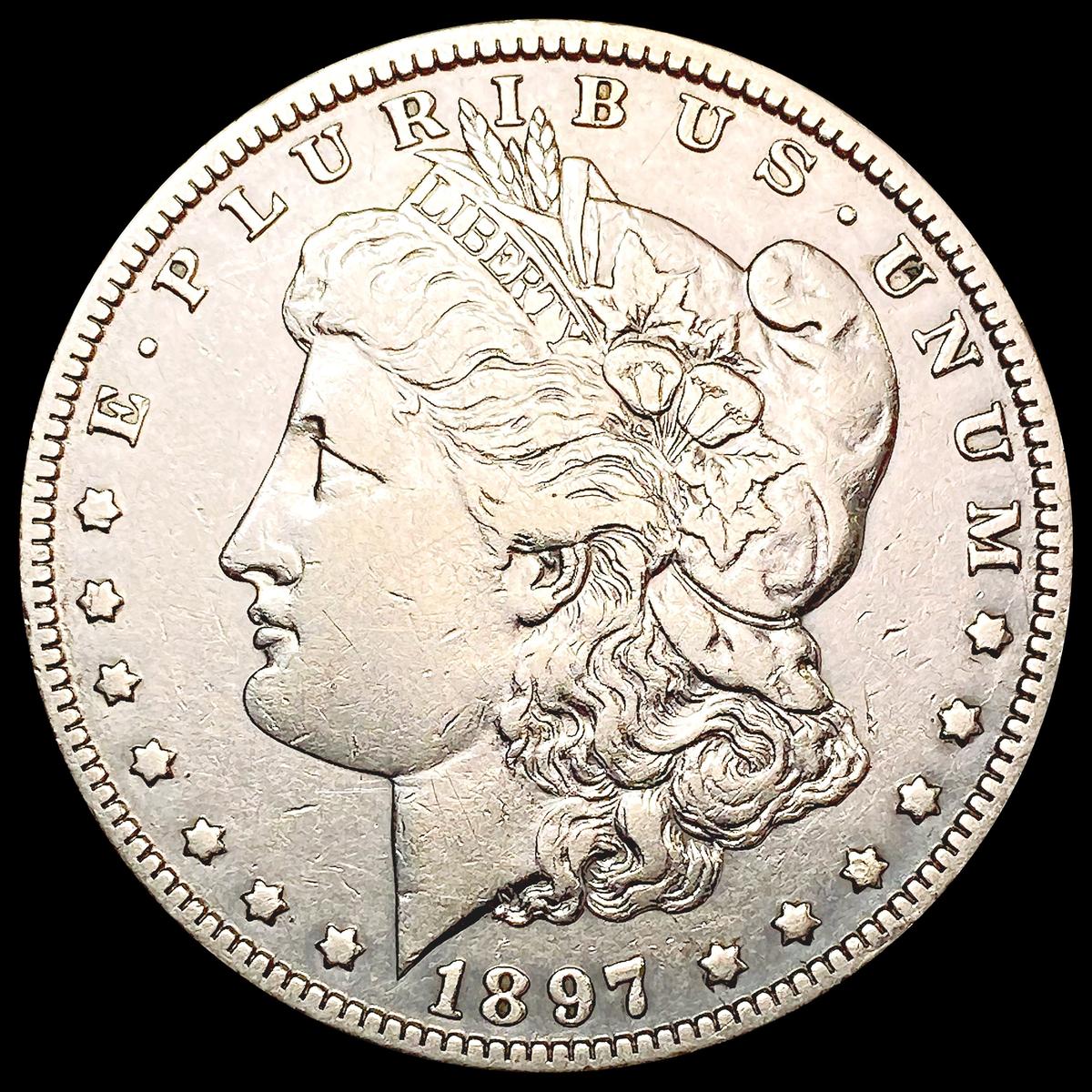 1897-O Morgan Silver Dollar CLOSELY UNCIRCULATED