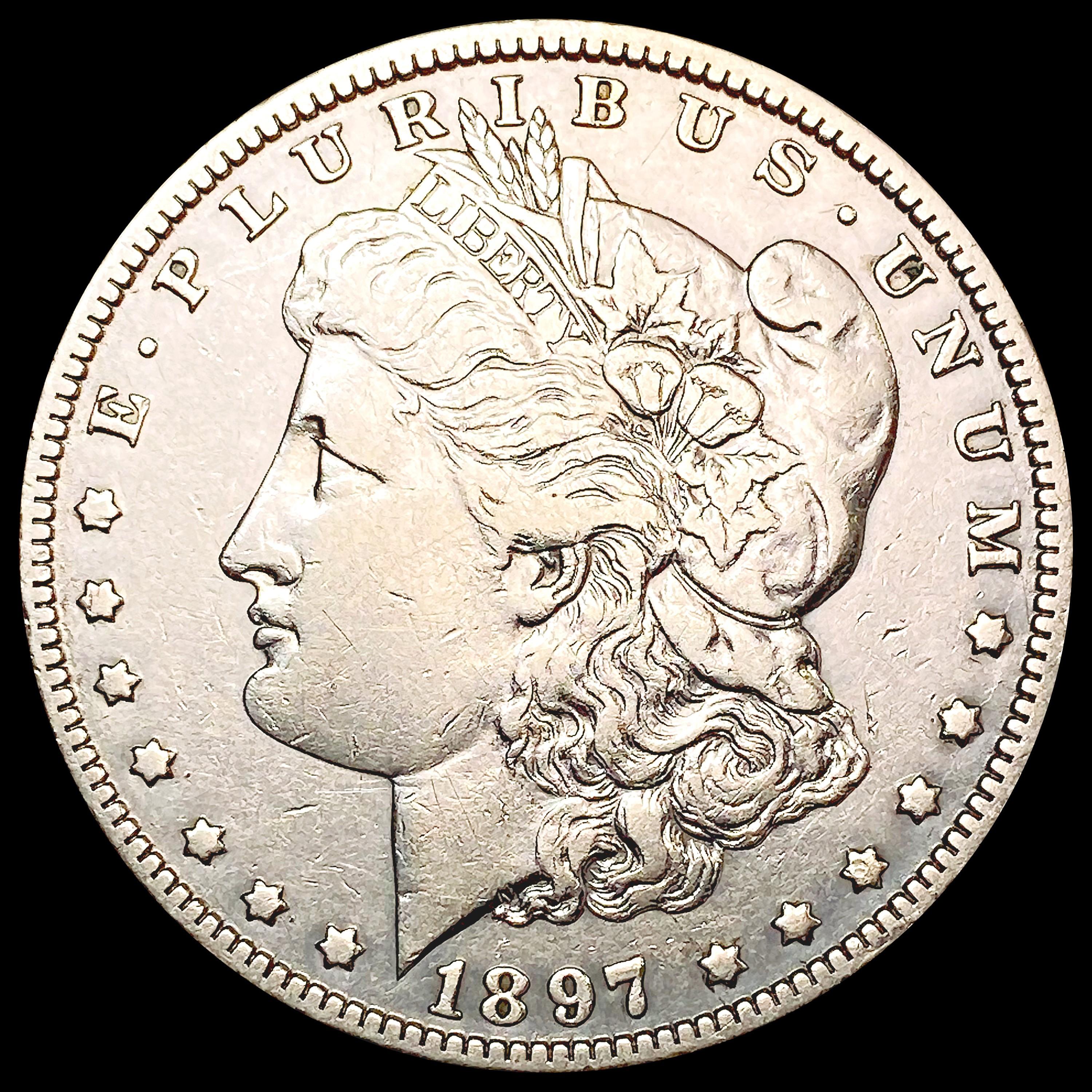 1897-O Morgan Silver Dollar CLOSELY UNCIRCULATED