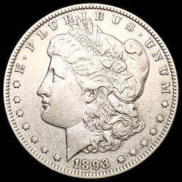 1893 Morgan Silver Dollar NEARLY UNCIRCULATED