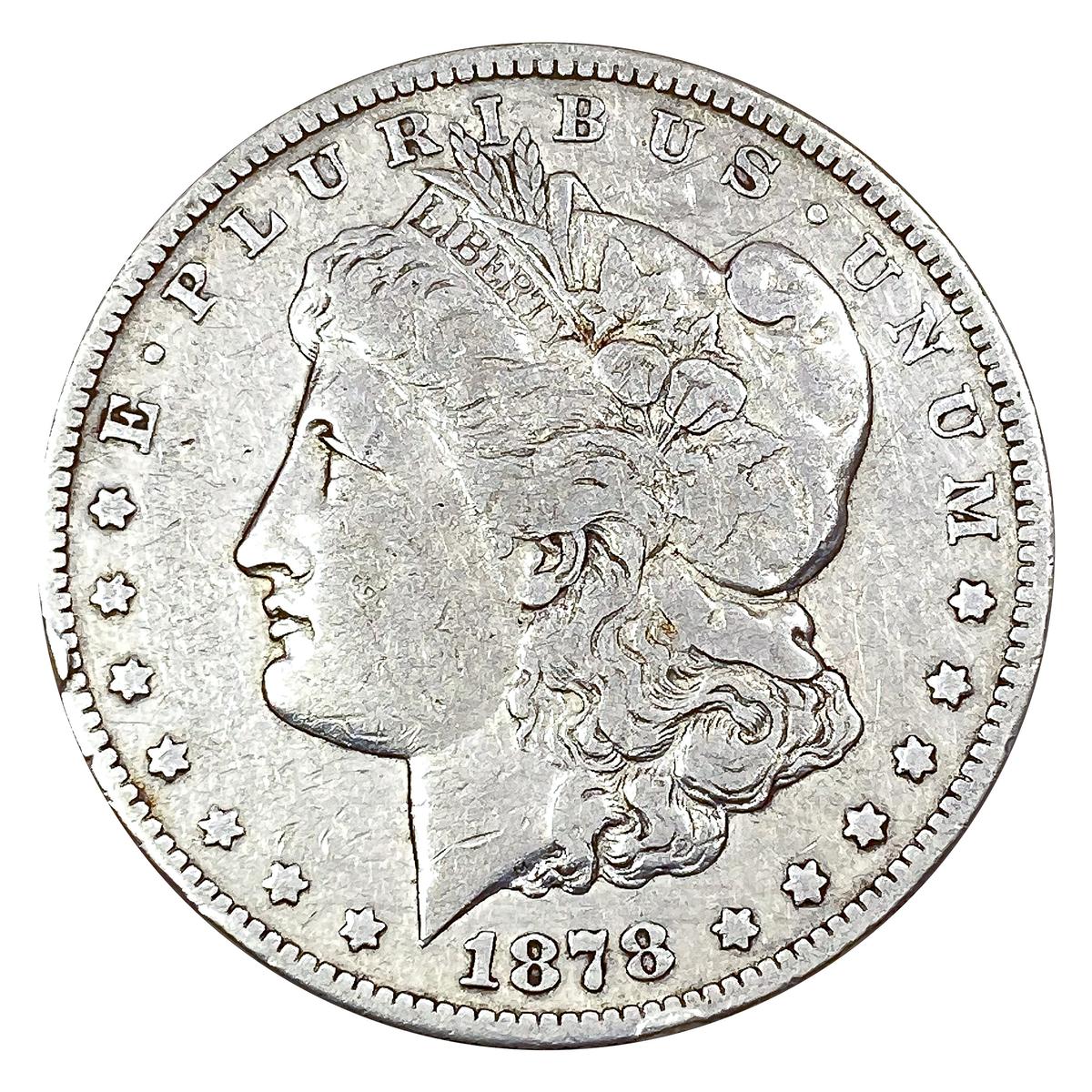 1878-CC Morgan Silver Dollar