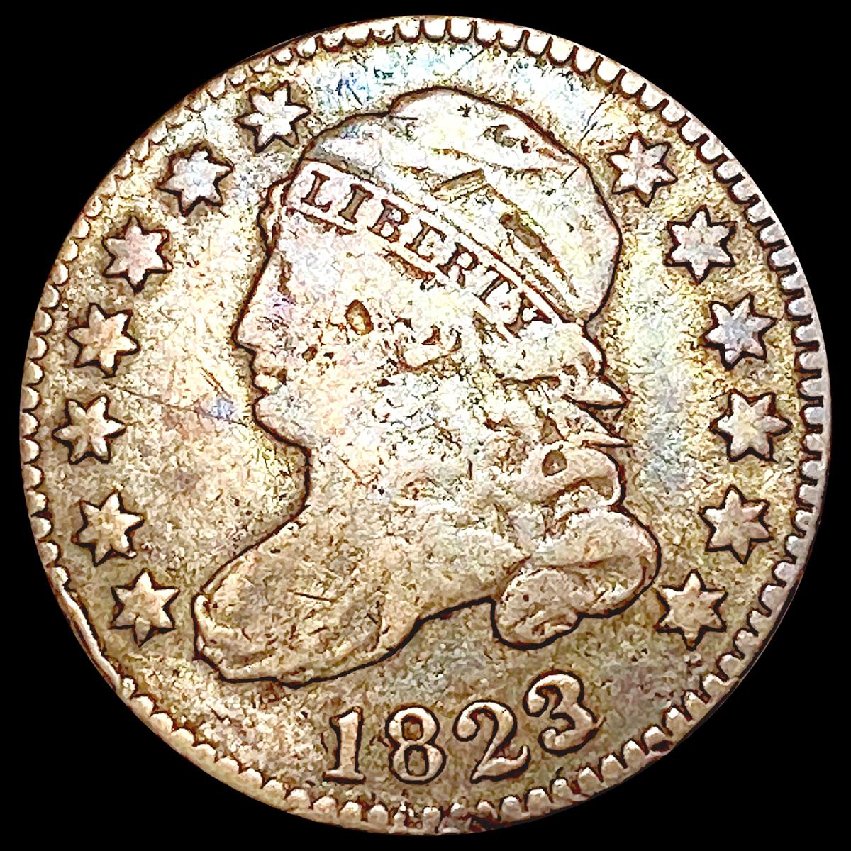 1823 Capped Bust Dime NICELY CIRCULATED