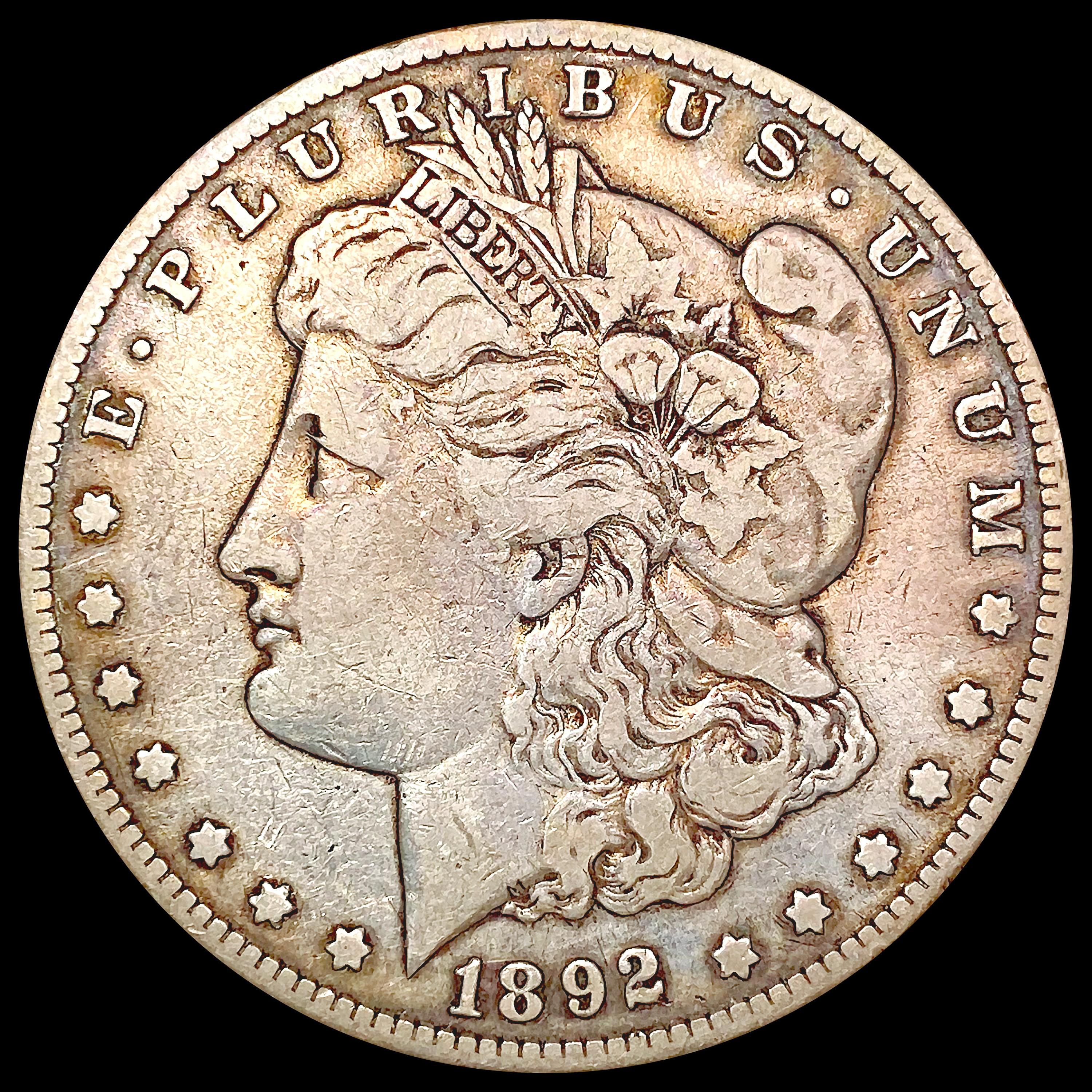 1892-S Morgan Silver Dollar NICELY CIRCULATED