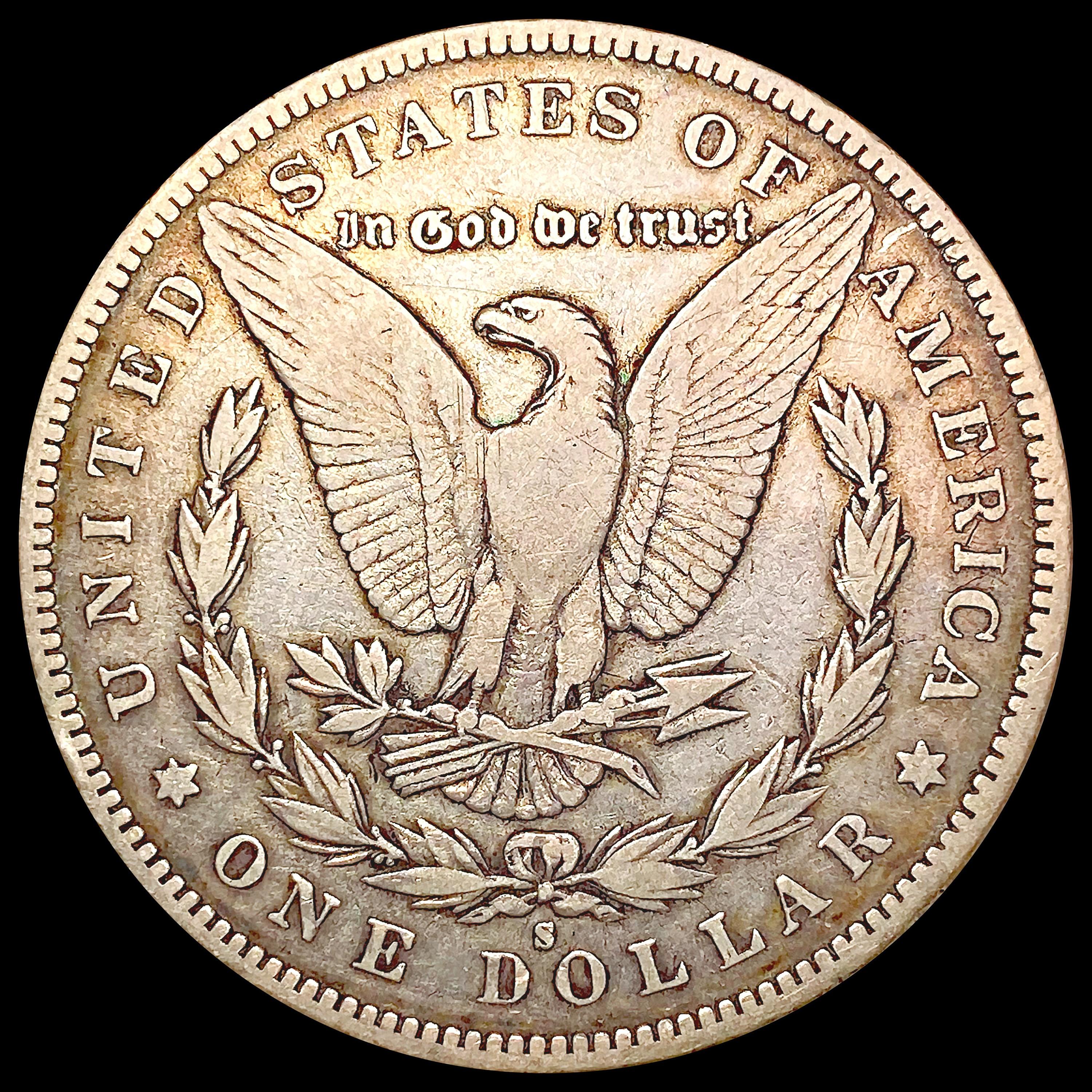 1892-S Morgan Silver Dollar NICELY CIRCULATED