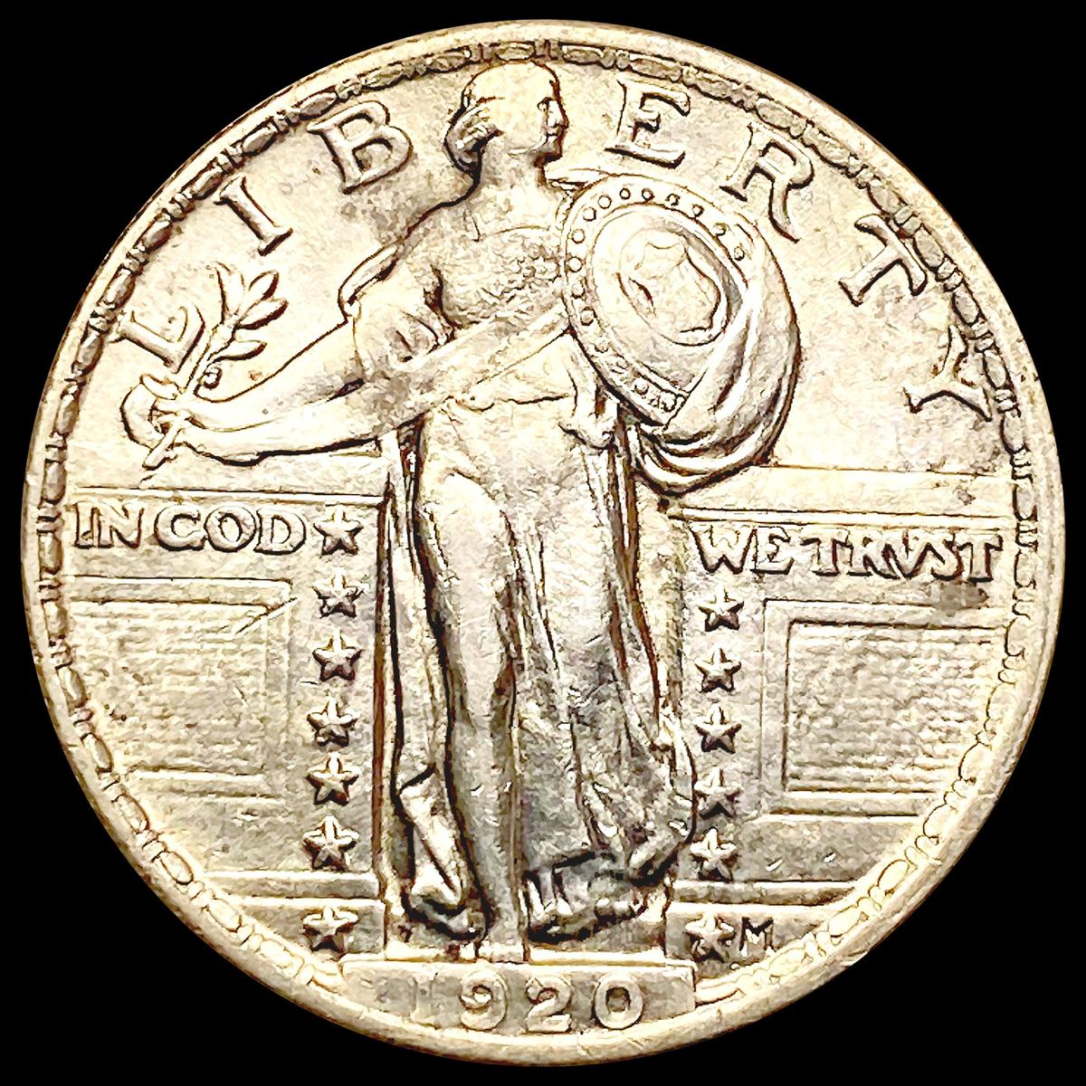 1920 Standing Liberty Quarter CHOICE AU