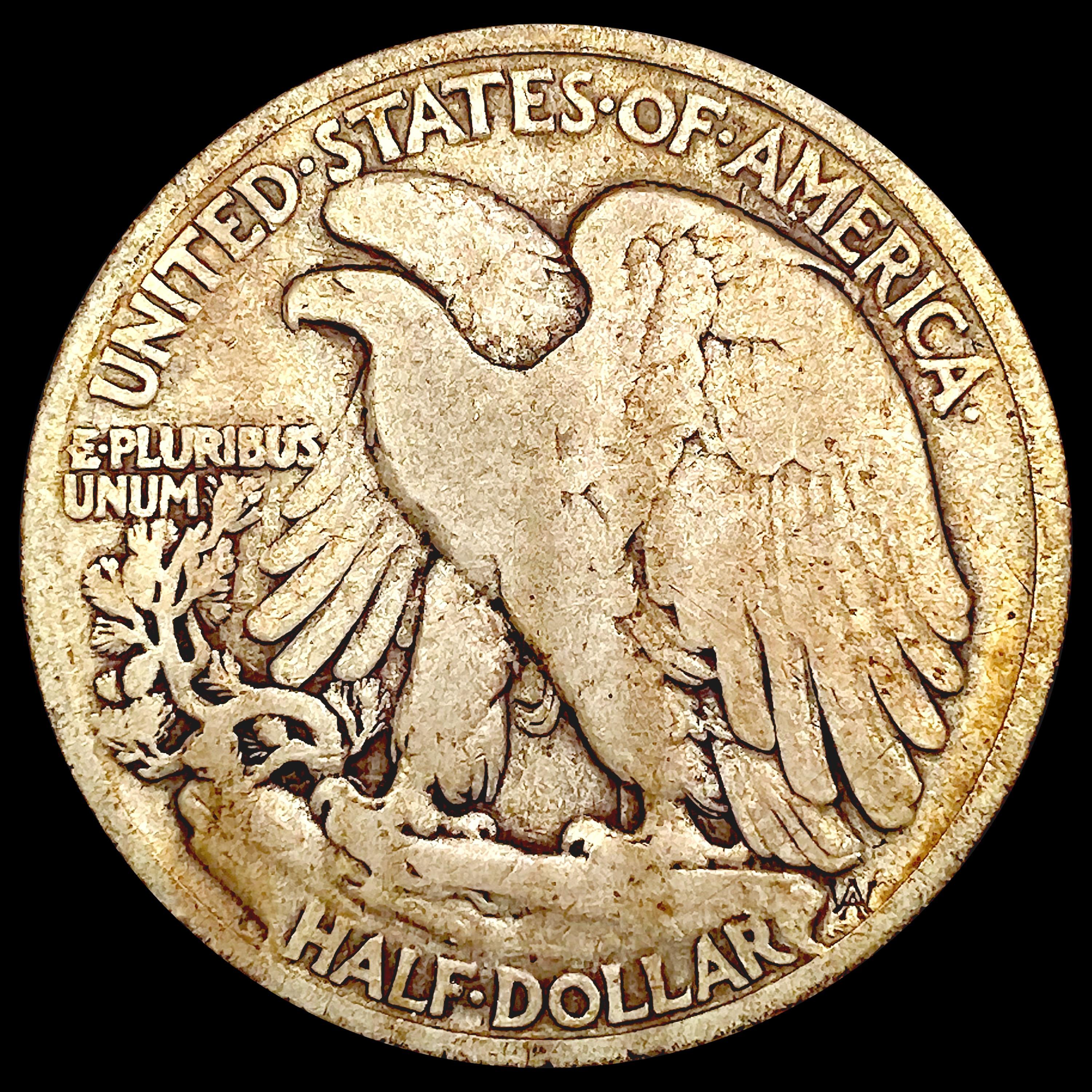 1919 Walking Liberty Half Dollar NICELY CIRCULATED