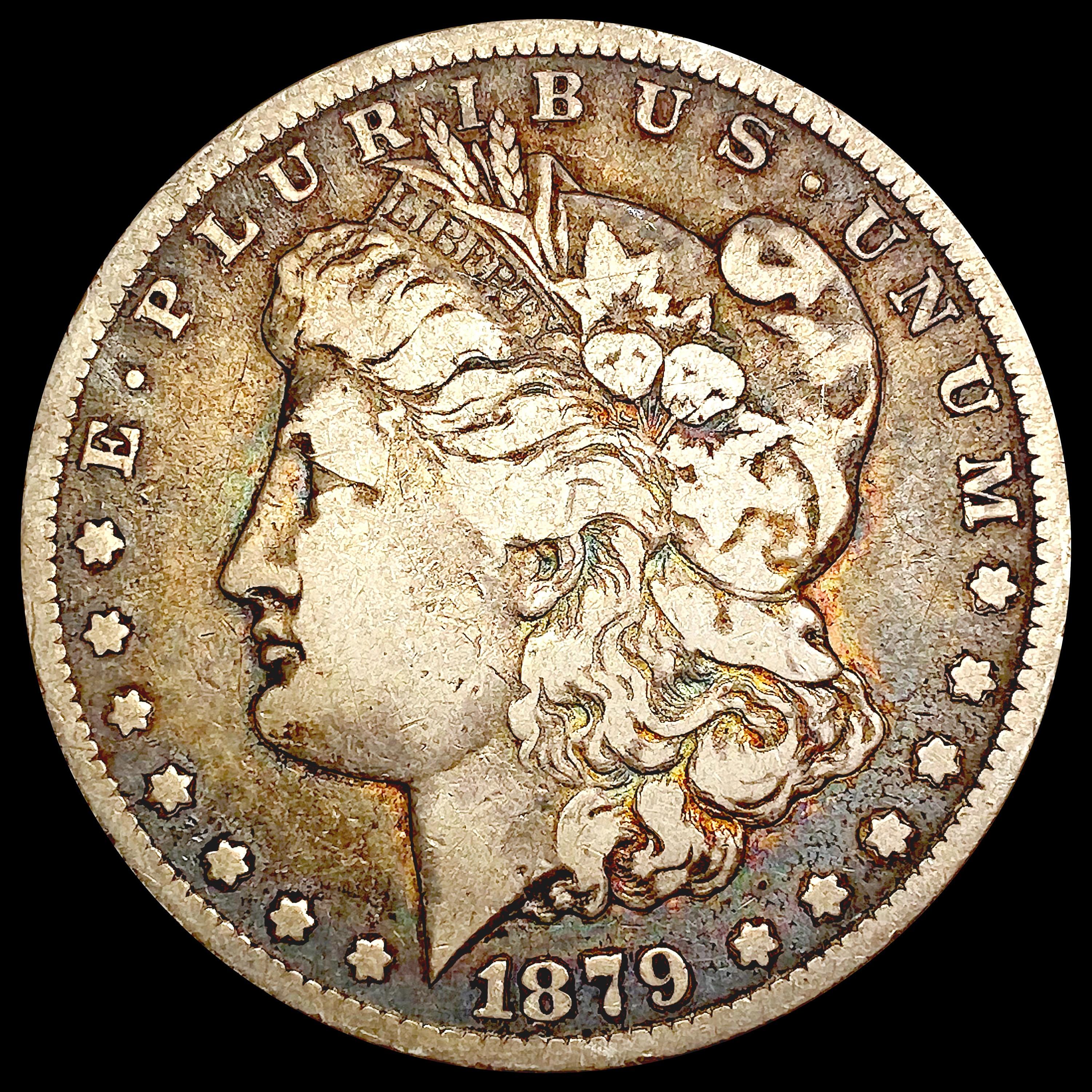 1879-CC Morgan Silver Dollar NICELY CIRCULATED