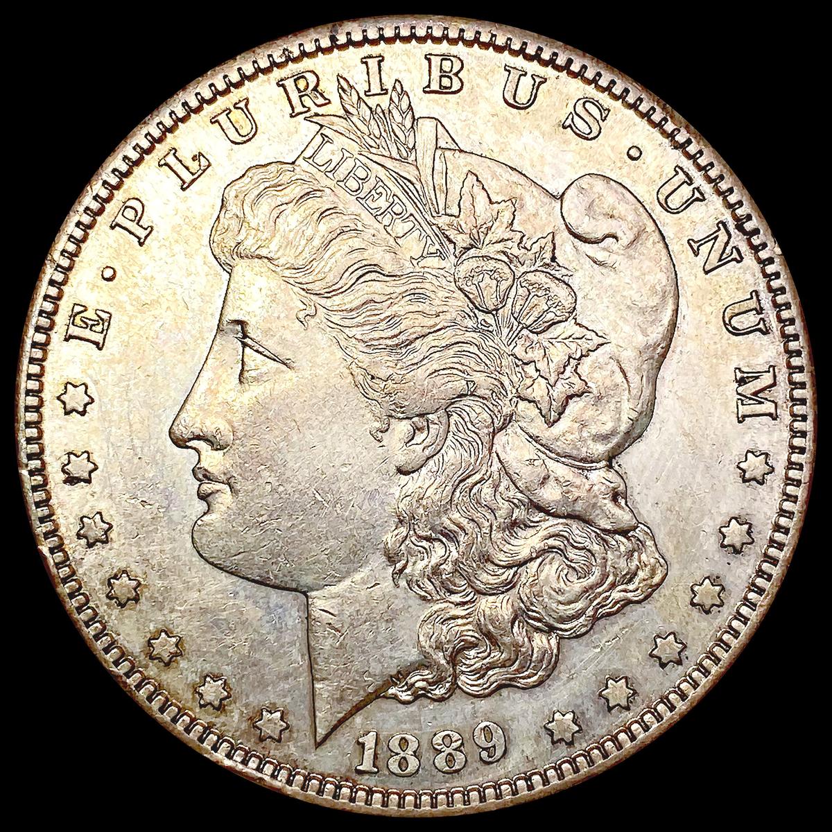 1889-S Morgan Silver Dollar CLOSELY UNCIRCULATED