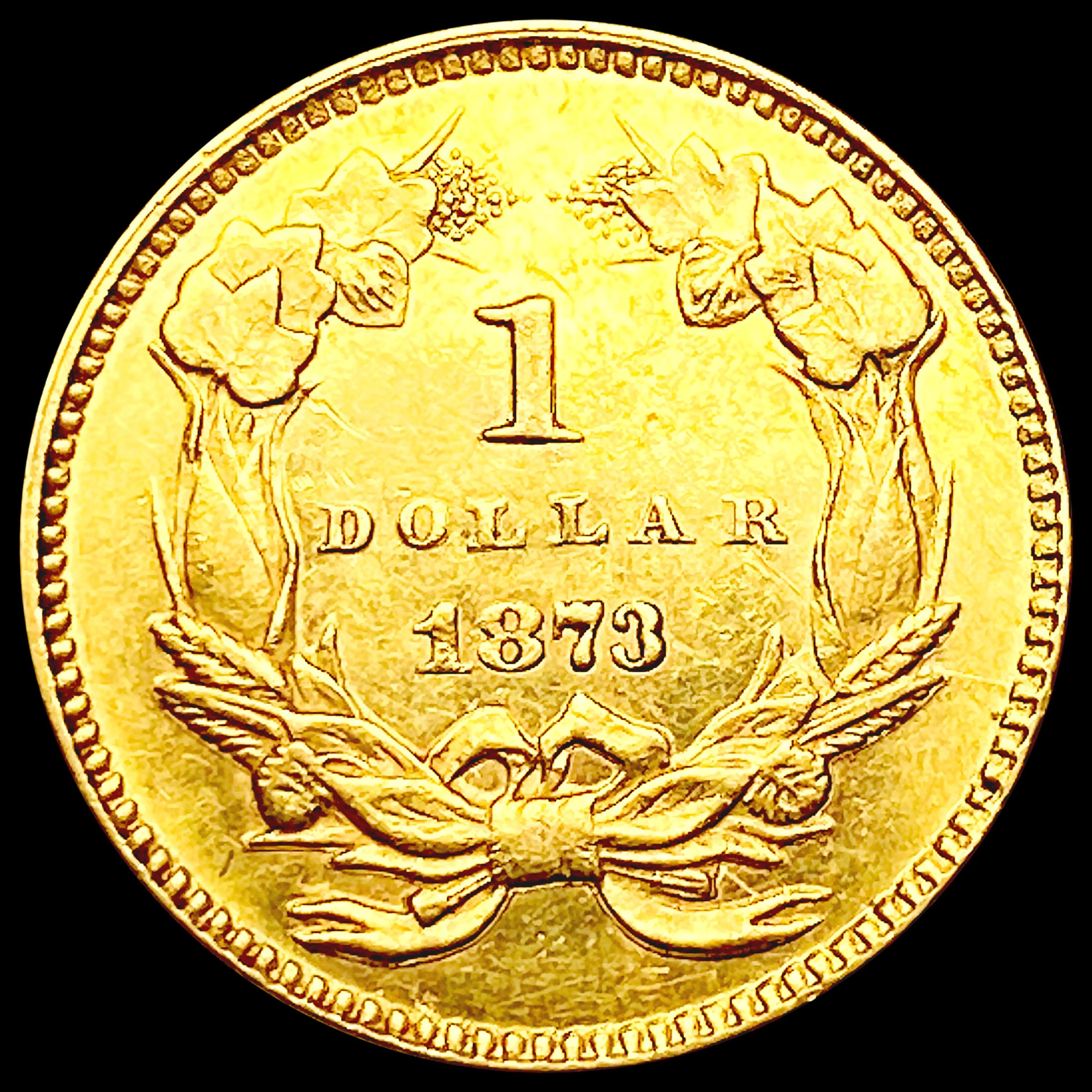 1873 Rare Gold Dollar UNCIRCULATED