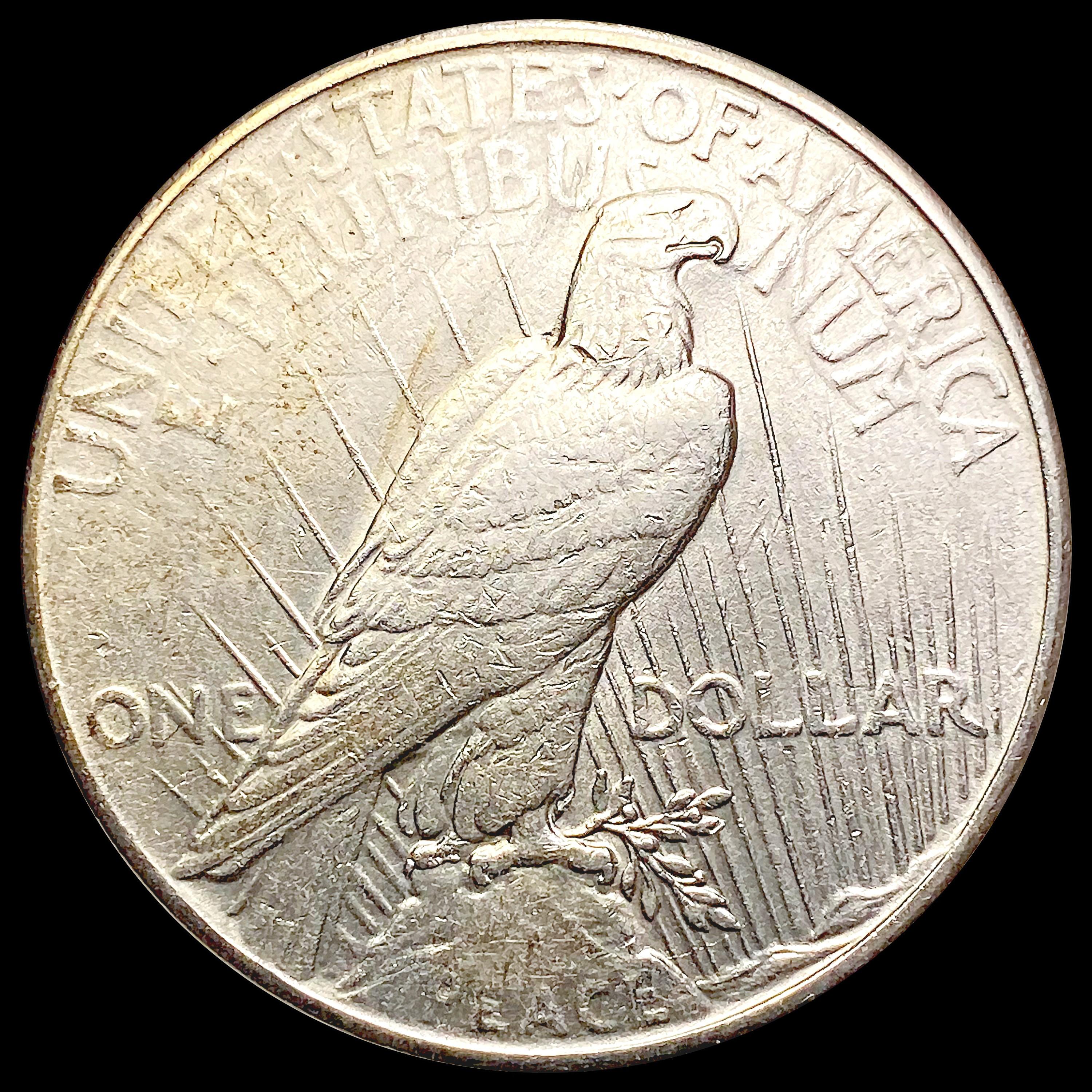 1935 Silver Peace Dollar CLOSELY UNCIRCULATED