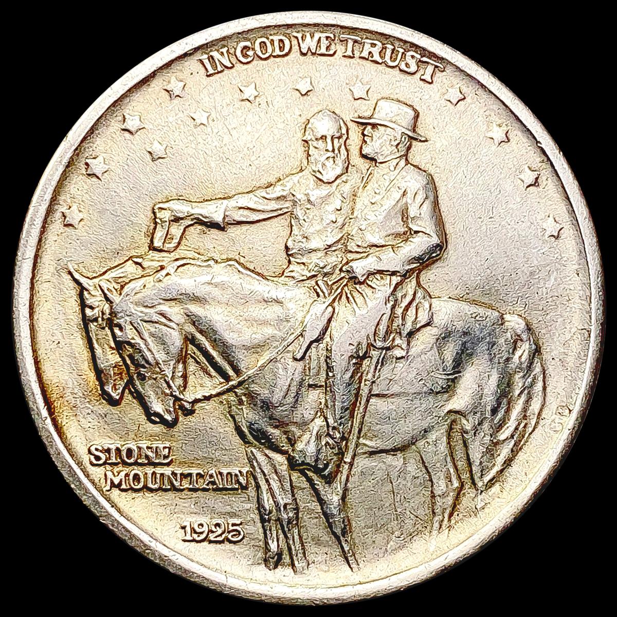 1925 Stone Mountain Half Dollar CLOSELY UNCIRCULAT