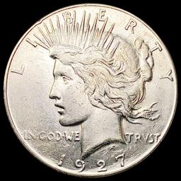 1927-S Silver Peace Dollar CLOSELY UNCIRCULATED