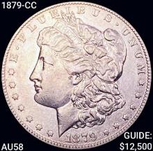 1879-CC Morgan Silver Dollar CHOICE AU