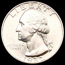 1932 Washington Silver Quarter GEM BU