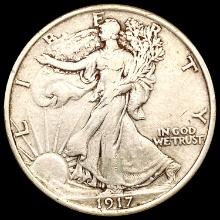 1917 Walking Liberty Half Dollar CHOICE AU